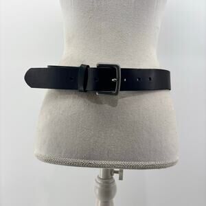 American Eagle Men's Size 30 Black Genuine Leather Casual Belt